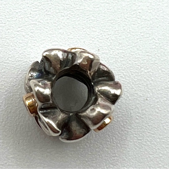 Pandora “He Loves Me” Charm 14k Gold and Sterling Silver - Picture 4 of 4